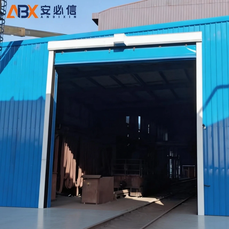 山南市PVC堆积门